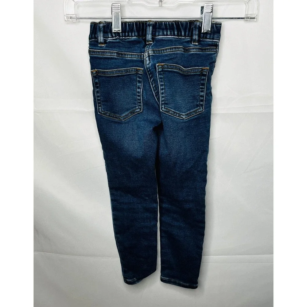 H&M Hoodie and Jeans Set Girls 5 Pink Blue Heart Casual School Outfit Gorpcore